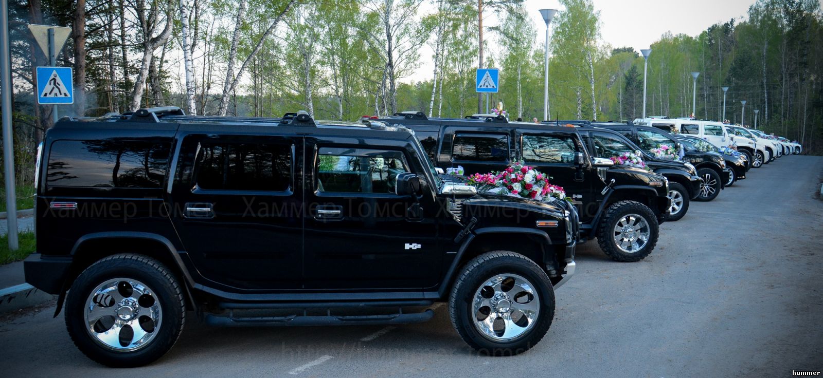 Аренда автомобиля в Томске на свадьбу